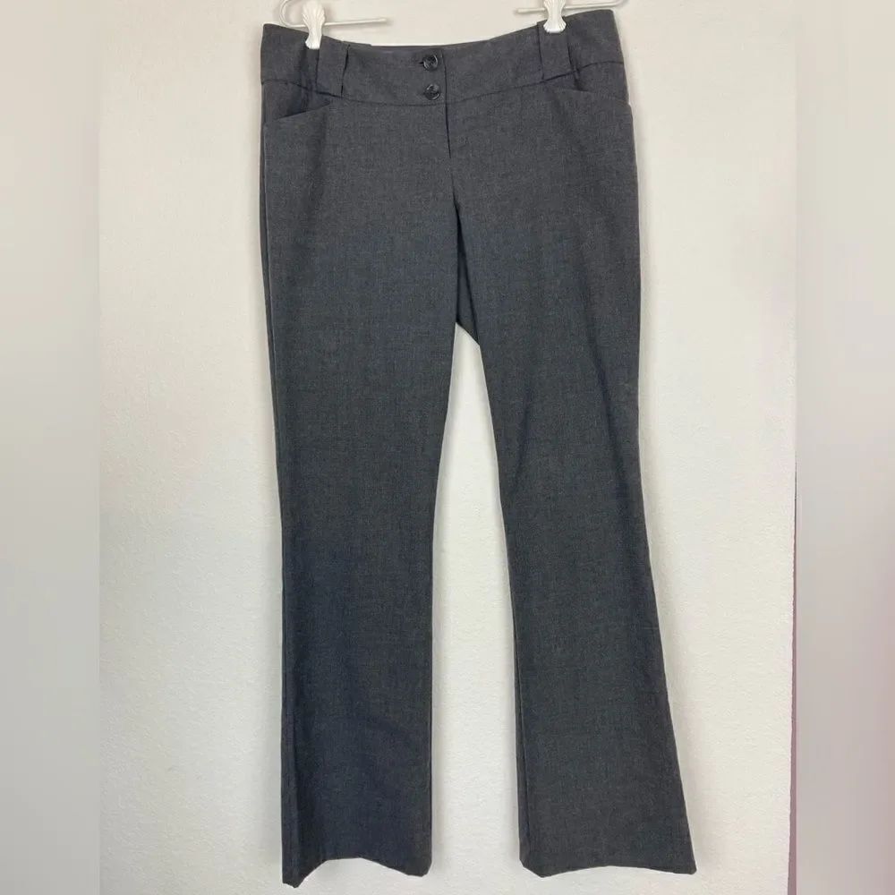 Limited Drew Fit classic gray slacks w/ cool placket, 4 pockets wear year round